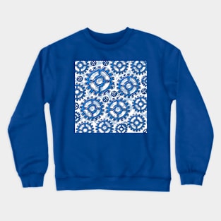 Blue gear wheels Crewneck Sweatshirt